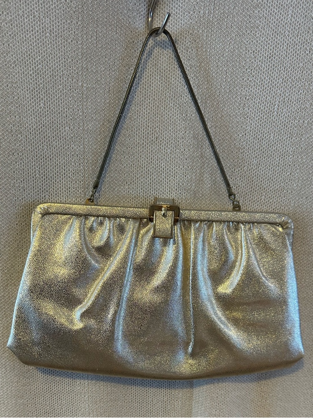 Metallic Evening Clutch Handbag